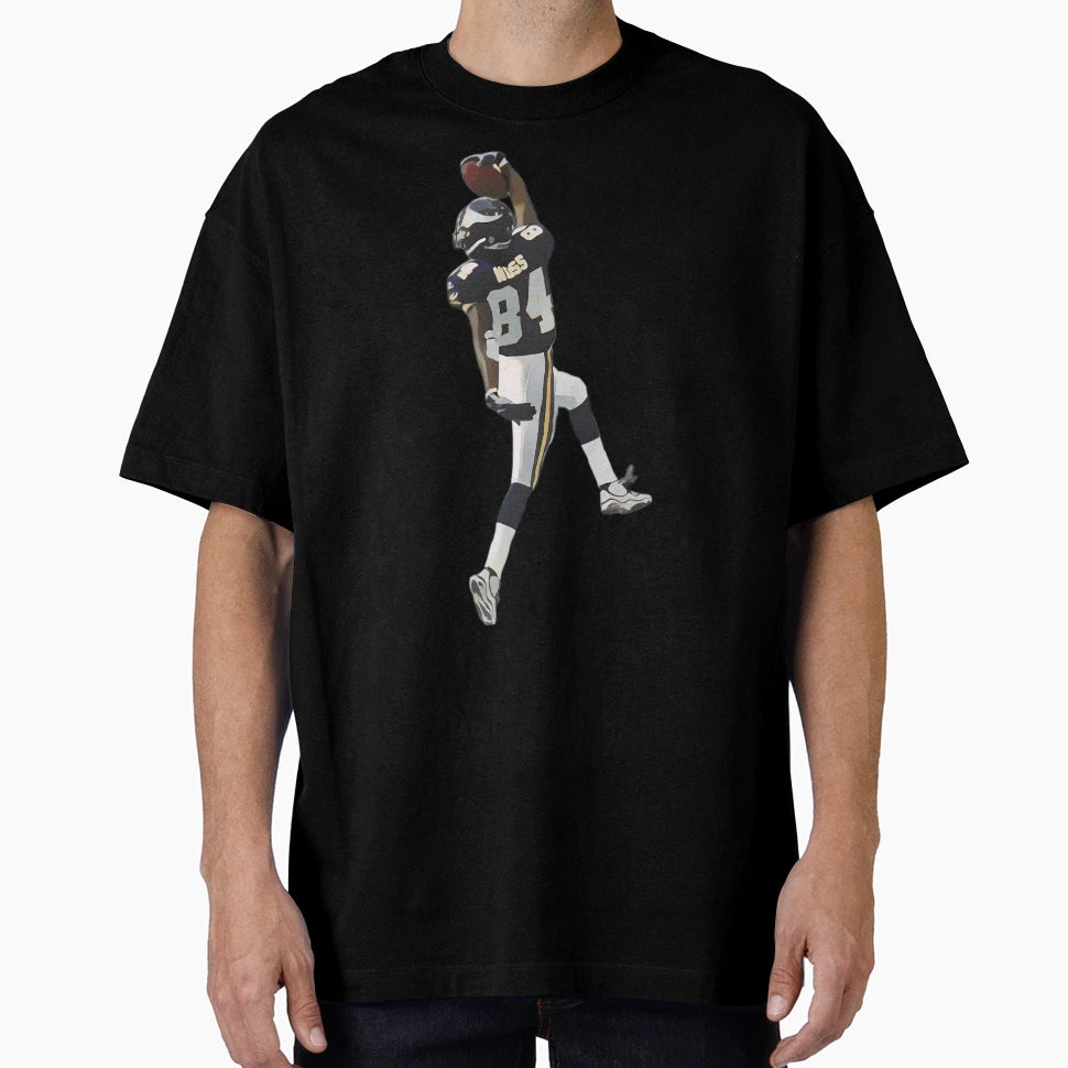 Randy Moss Minnesota Vikings Td T-Shirt - Aesthetic Graphic Unisex - T-Shirt, Sweatshirt, Hoodie