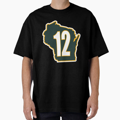 Wisconsin Map 12 T-Shirt - Streetwear Style Men Women - T-Shirt, Sweatshirt, Hoodie