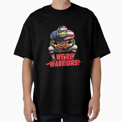 American Football Funky Frogs T-Shirt - Fun Novelty Design for Adults - T-Shirt, Sweatshirt, Hoodie