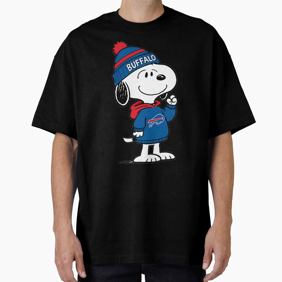 Snoopy Buffalo Bills Snoopy T-Shirt - Trendy Graphic for Adults - T-Shirt, Sweatshirt, Hoodie