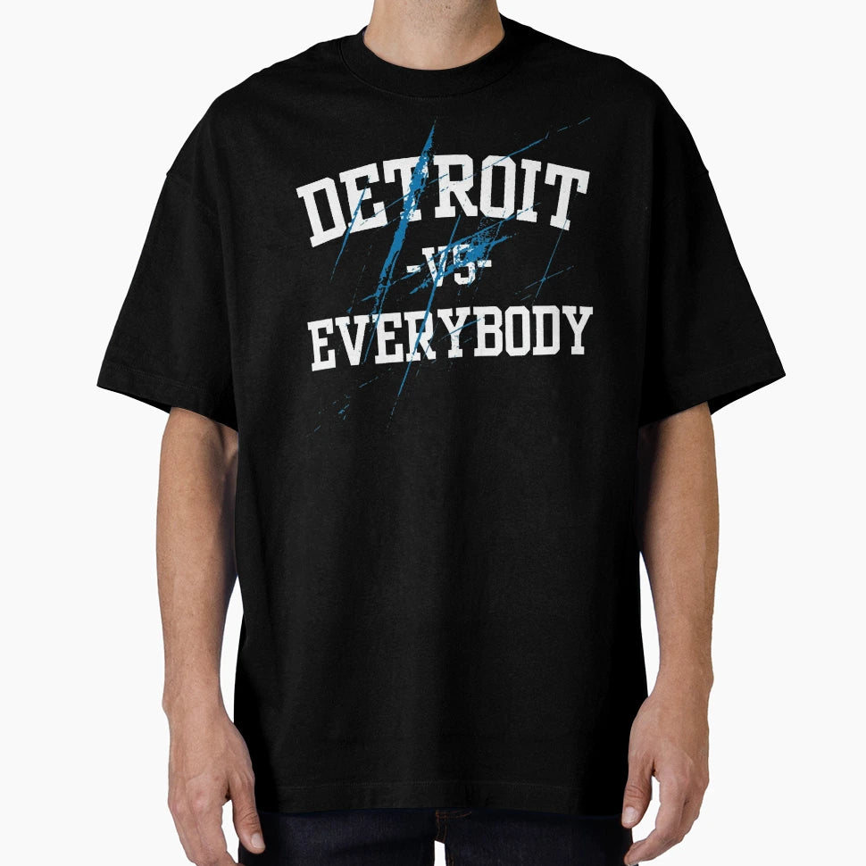 Detroit Lions T-Shirt - Novelty Apparel Unisex - T-Shirt, Sweatshirt, Hoodie