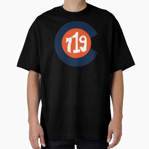 Hand Drawn Colorado Flag 719 Area Code T-Shirt - Streetwear Style Unisex - T-Shirt, Sweatshirt, Hoodie