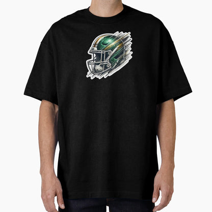 Green Bay Packers Helmet T-Shirt - Unique Graphic for Adults - T-Shirt, Sweatshirt, Hoodie