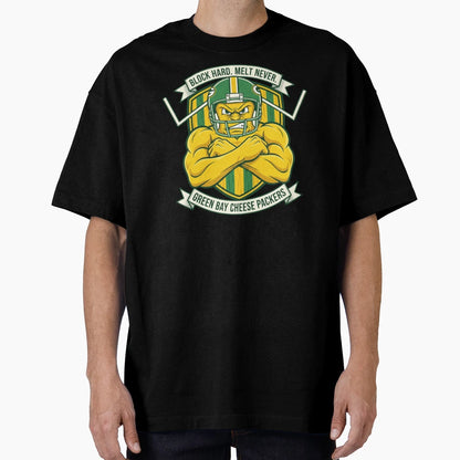 Green Bay Cheese Packers T-Shirt - Minimalist Print Unisex - T-Shirt, Sweatshirt, Hoodie