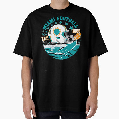 Football Miami Dolphins T-Shirt - Graphic Print Men Women - T-Shirt, Sweatshirt, Hoodie