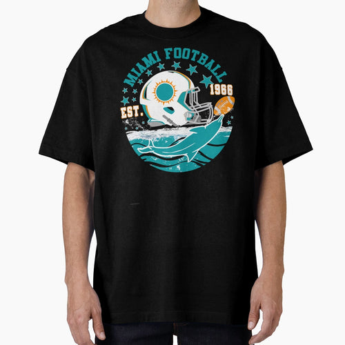 Football Miami Dolphins T-Shirt - Graphic Print Men Women - T-Shirt, Sweatshirt, Hoodie