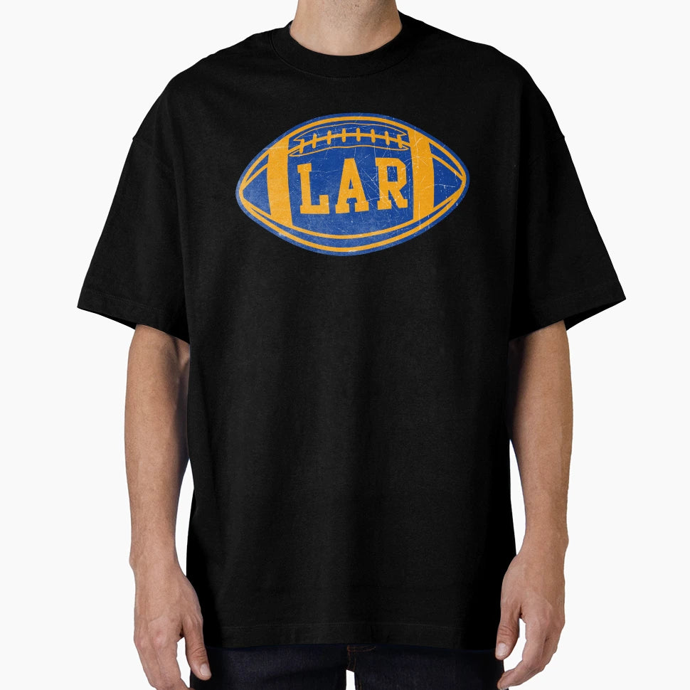 Los Angeles Throwback Football T-Shirt - Streetwear Style Unisex - T-Shirt, Sweatshirt, Hoodie
