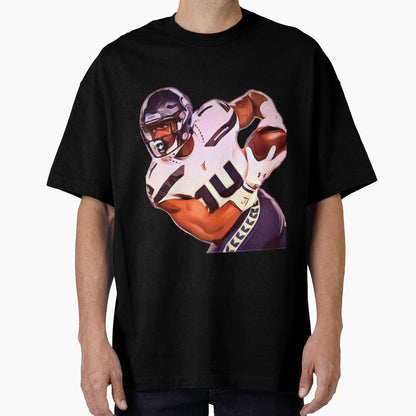 Dk Metcalf Fanart T-Shirt - Minimalist Print for Adults - T-Shirt, Sweatshirt, Hoodie