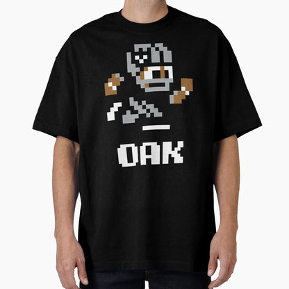 Oakland Raiders Tecmo Super Bowl T-Shirt - Novelty Apparel Men Women - T-Shirt, Sweatshirt, Hoodie