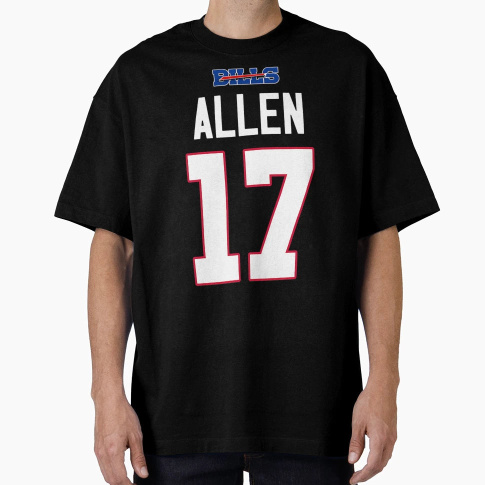 Allen 17 Bills T-Shirt - Graphic Print for Adults - T-Shirt, Sweatshirt, Hoodie