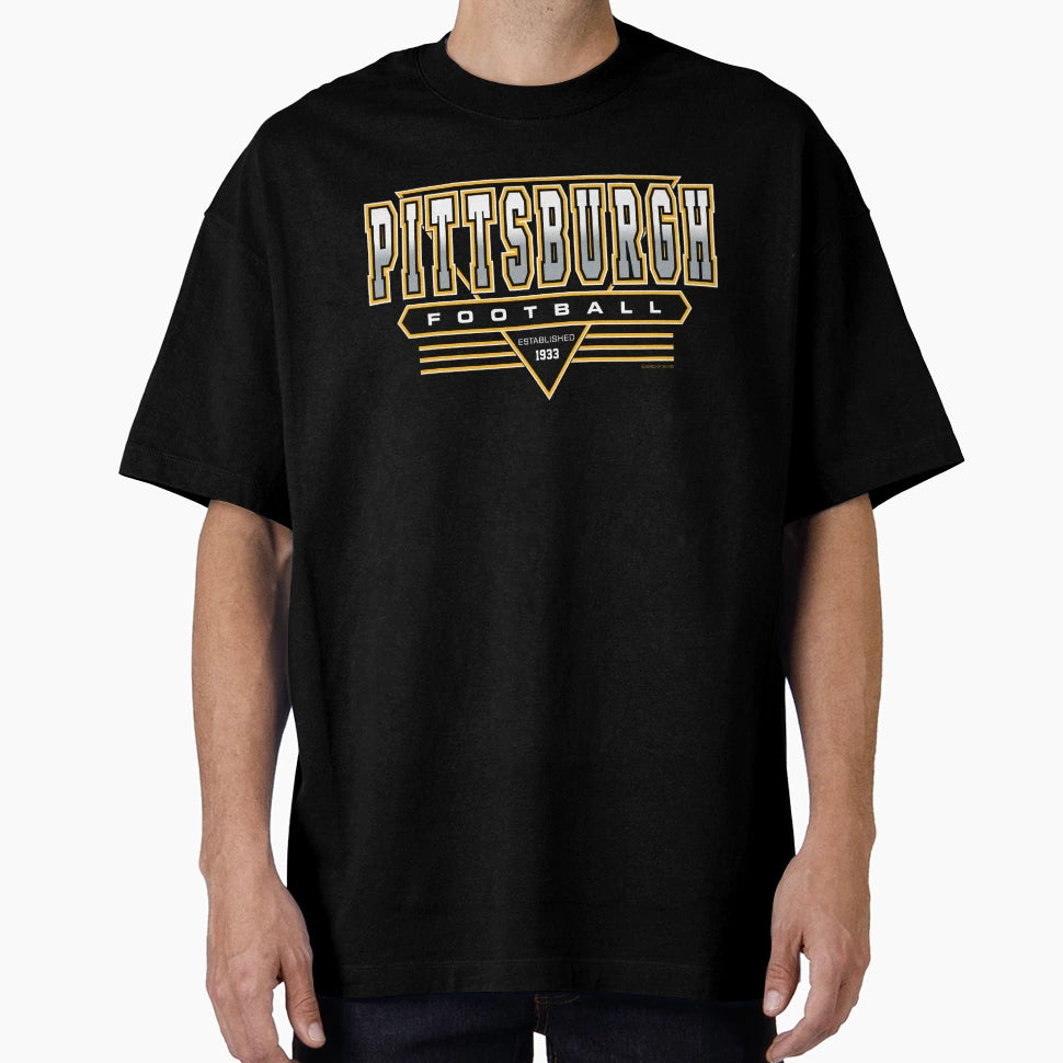 Pittsburgh Football Steelers T-Shirt - Custom Art Print for Adults - T-Shirt, Sweatshirt, Hoodie