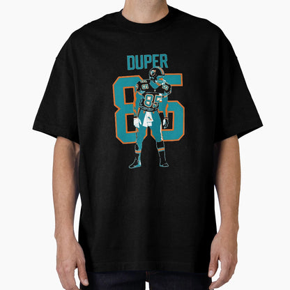 Mark Duper Miami 85 Football Art T-Shirt - Minimalist Print for Adults - T-Shirt, Sweatshirt, Hoodie