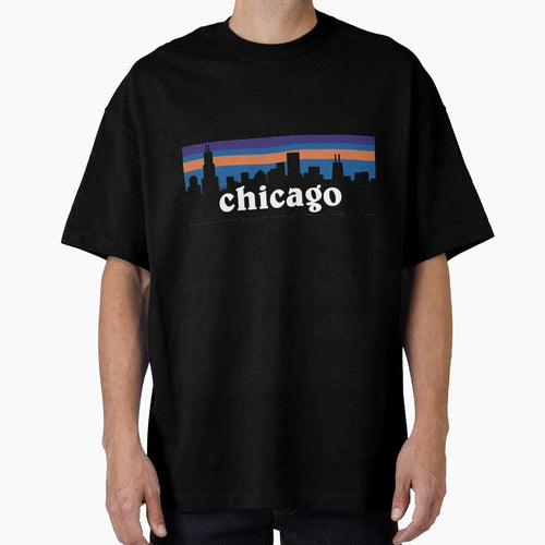 Chicago Skyline T-Shirt - Casual Everyday Wear for Adults - T-Shirt, Sweatshirt, Hoodie