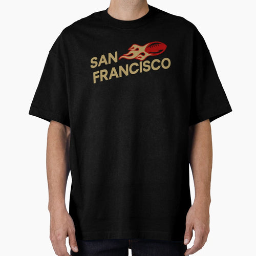 San Francisco Football Sf 49Ers San T-Shirt - Graphic Print Men Women - T-Shirt, Sweatshirt, Hoodie