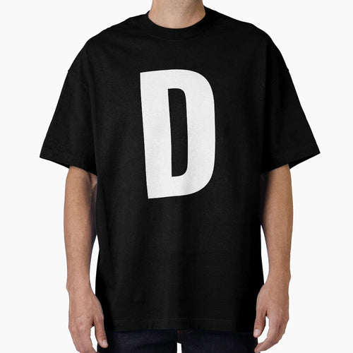 D Letter Abc Letter D T-Shirt - Minimalist Print Unisex - T-Shirt, Sweatshirt, Hoodie