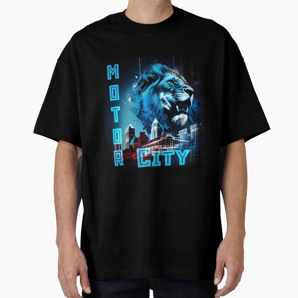 Motor City Detroit T-Shirt - Minimalist Print Unisex - T-Shirt, Sweatshirt, Hoodie