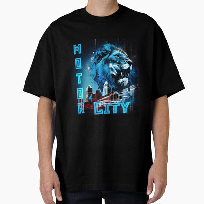 Motor City Detroit T-Shirt - Minimalist Print Unisex - T-Shirt, Sweatshirt, Hoodie