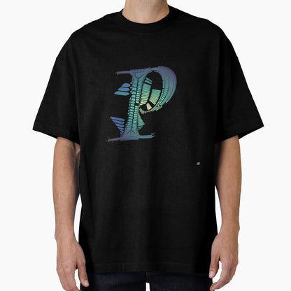 Dragon Letters P T-Shirt - Unique Graphic for Adults - T-Shirt, Sweatshirt, Hoodie