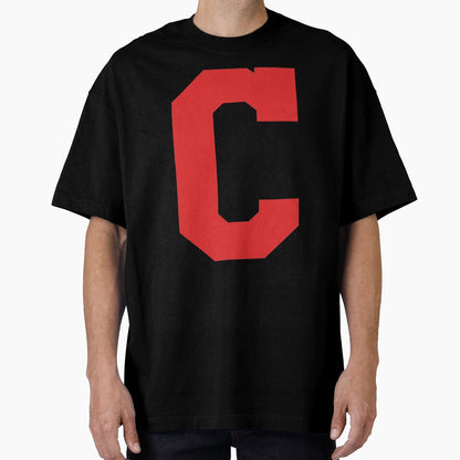 Alphabet Red C Sports Letter C T-Shirt - Trendy Graphic for Adults - T-Shirt, Sweatshirt, Hoodie