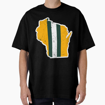 Wisconsin Helmet T-Shirt - Novelty Apparel Unisex - T-Shirt, Sweatshirt, Hoodie