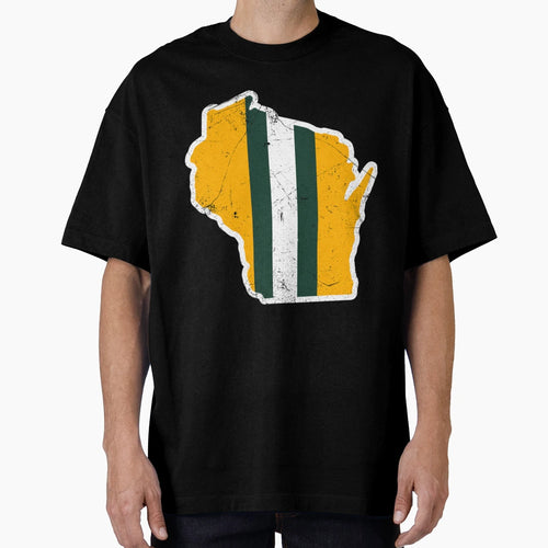 Wisconsin Helmet T-Shirt - Novelty Apparel Unisex - T-Shirt, Sweatshirt, Hoodie