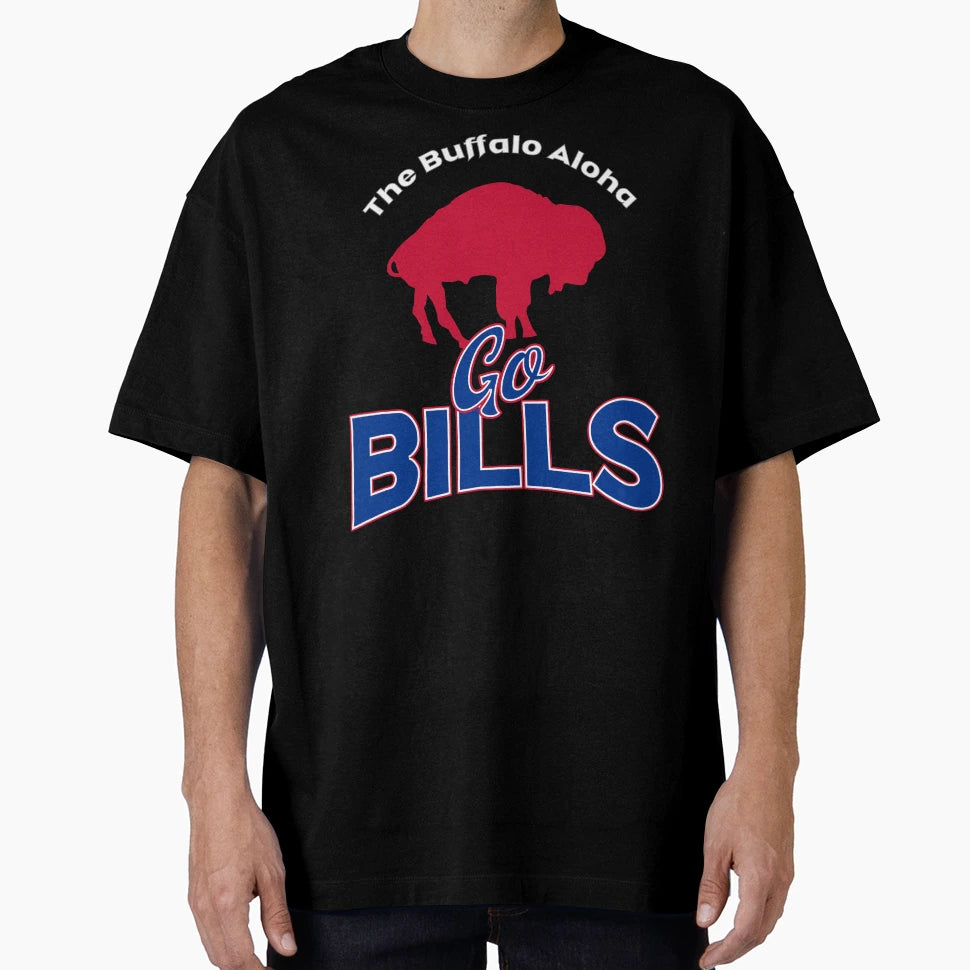Go Bills Buffalo Aloha T-Shirt - Graphic Print Men Women - T-Shirt, Sweatshirt, Hoodie