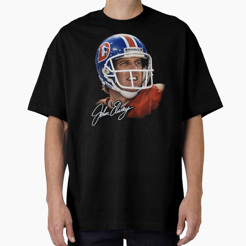 John Elway Denver Broncos Quarterback T-Shirt - Graphic Print Unisex - T-Shirt, Sweatshirt, Hoodie