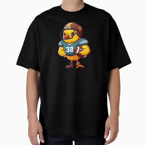 Thanksgiving Football Turkey T-Shirt - Graphic Print Unisex - T-Shirt, Sweatshirt, Hoodie