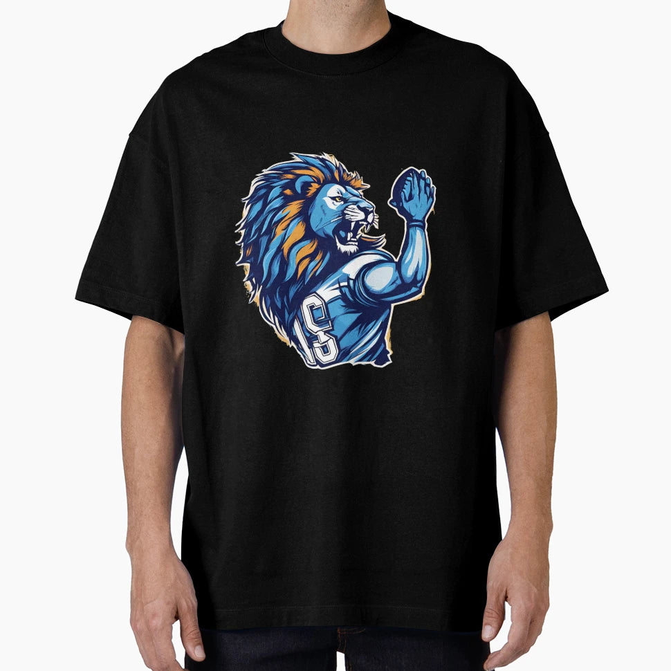 Detroit Illinois Football Team Fan T-Shirt - Novelty Apparel for Adults - T-Shirt, Sweatshirt, Hoodie