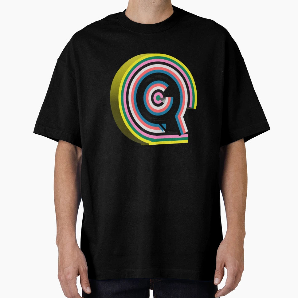 Superbright Q T-Shirt - Graphic Print Unisex - T-Shirt, Sweatshirt, Hoodie
