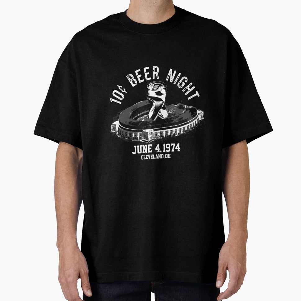 Ten Cent Beer Night Cleveland Cle Baseball T-Shirt - Unique Graphic Unisex - T-Shirt, Sweatshirt, Hoodie