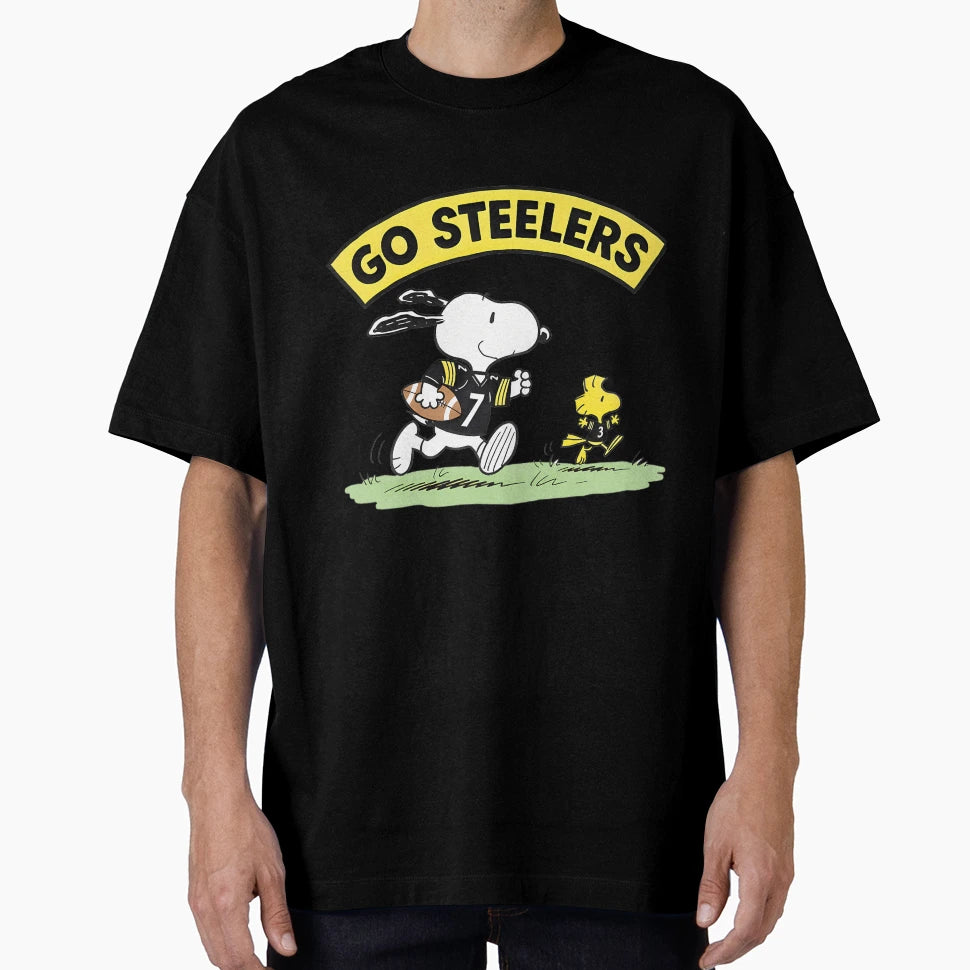 Pittsburgh Steelers Snoopy Woodstock T-Shirt - Unique Graphic Men Women - T-Shirt, Sweatshirt, Hoodie