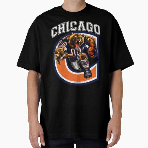 Chicago Football T-Shirt - Casual Everyday Wear Unisex - T-Shirt, Sweatshirt, Hoodie