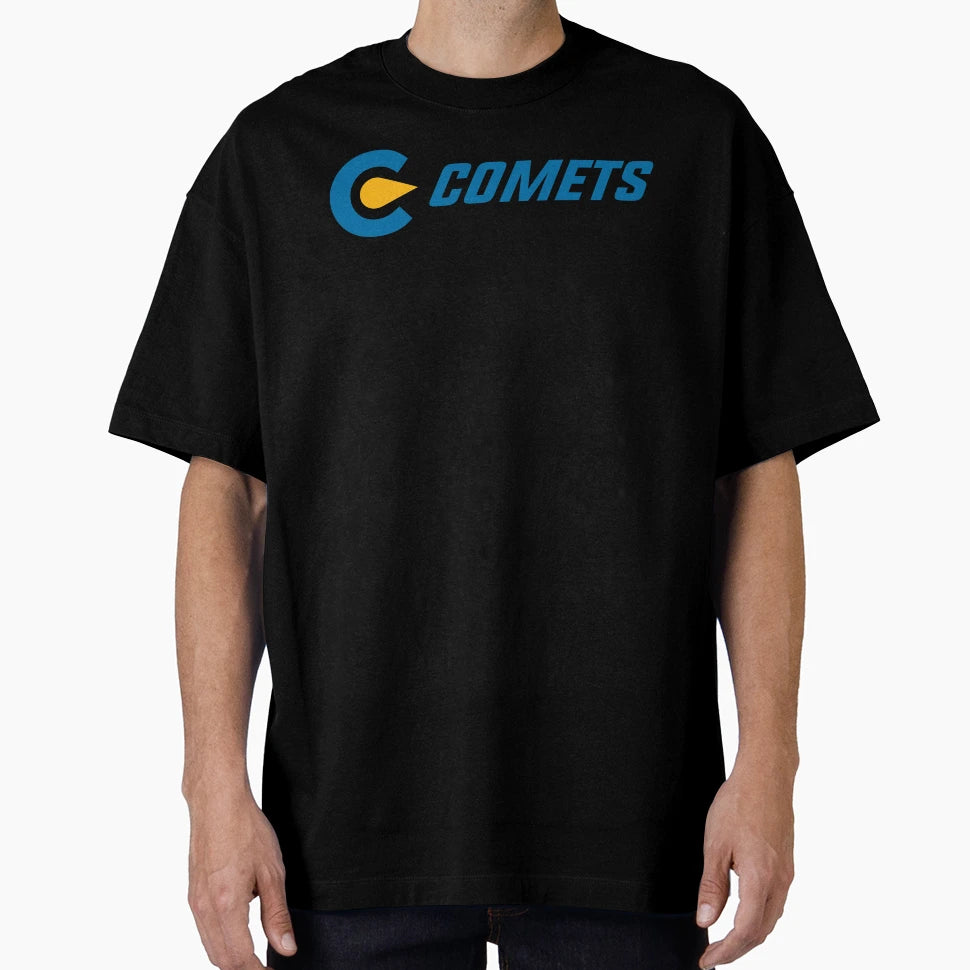 Classen Comets Horizontal Blue Gold T-Shirt - Streetwear Style for Adults - T-Shirt, Sweatshirt, Hoodie