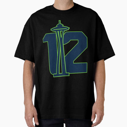 Seattles 12Th T-Shirt - Casual Everyday Wear Unisex - T-Shirt, Sweatshirt, Hoodie