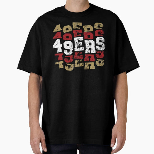 49Ers American Football T-Shirt - Custom Art Print Men Women - T-Shirt, Sweatshirt, Hoodie