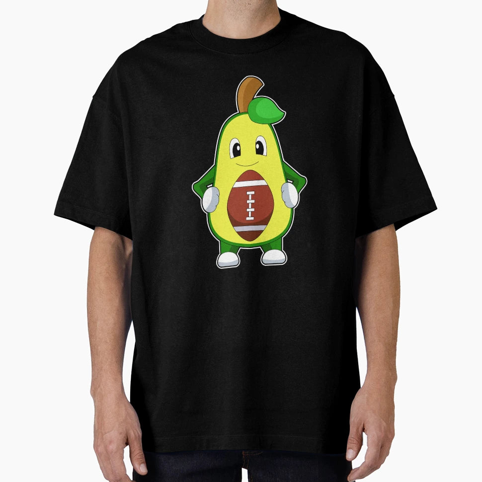 Avocado American Football T-Shirt - Casual Everyday Wear Men Women - T-Shirt, Sweatshirt, Hoodie
