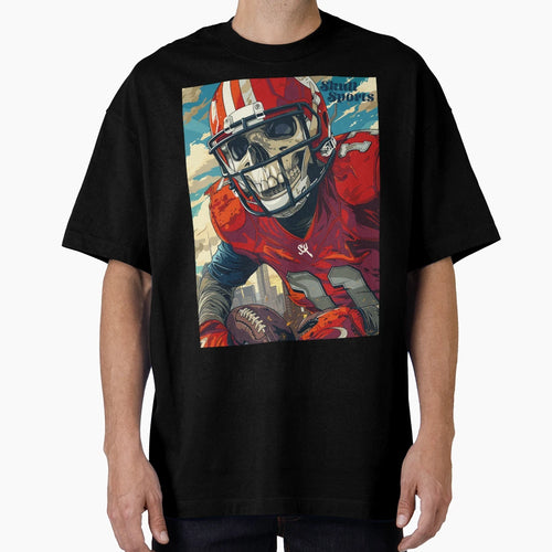 American Football Skull Skull Skull T-Shirt - Streetwear Style Men Women - T-Shirt, Sweatshirt, Hoodie