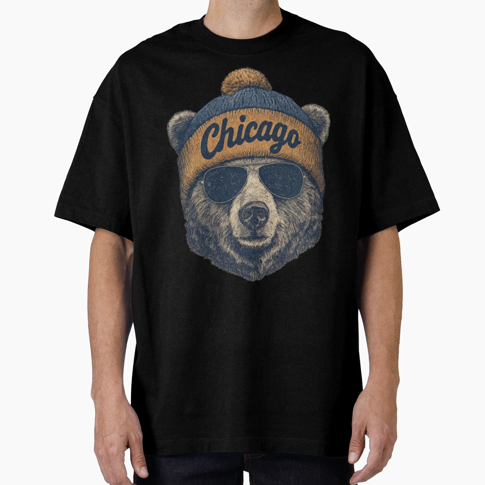 Chicago Bears T-Shirt - Streetwear Style for Adults - T-Shirt, Sweatshirt, Hoodie
