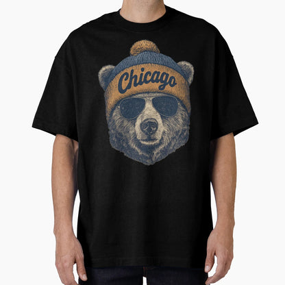 Chicago Bears T-Shirt - Streetwear Style for Adults - T-Shirt, Sweatshirt, Hoodie