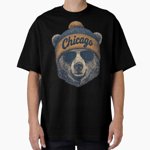 Chicago Bears T-Shirt - Streetwear Style for Adults - T-Shirt, Sweatshirt, Hoodie