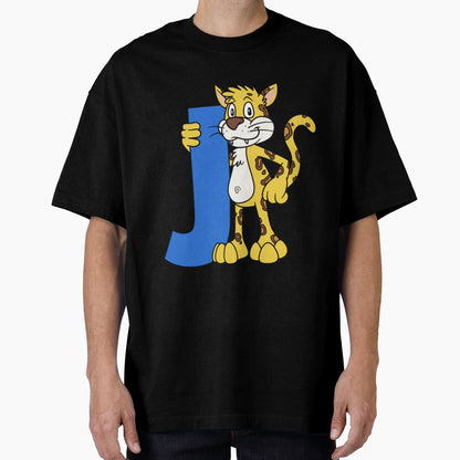 Letter J Jaguar T-Shirt - Minimalist Print Men Women - T-Shirt, Sweatshirt, Hoodie