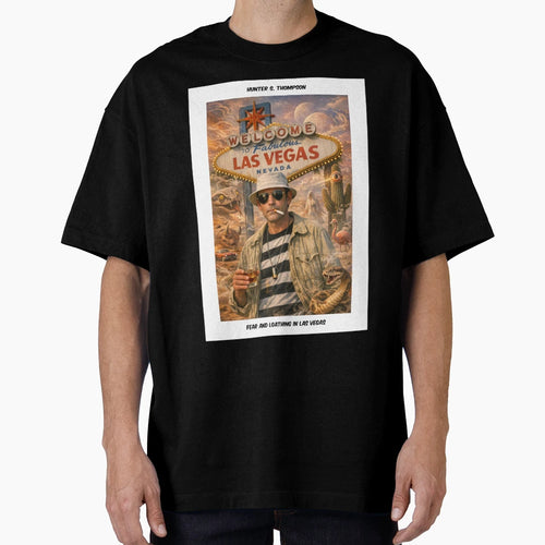 Hunter S Thompson Fear And Loathing Las T-Shirt - Trendy Graphic Men Women - T-Shirt, Sweatshirt, Hoodie