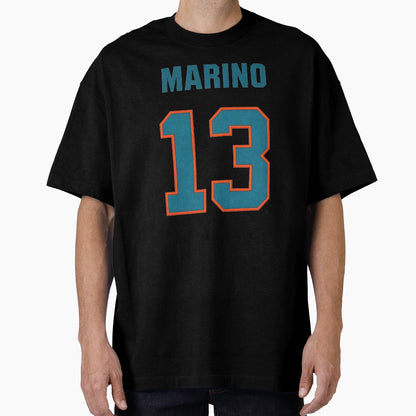 Dan Marino 13 Miami Throwback Number T-Shirt - Trendy Graphic Men Women - T-Shirt, Sweatshirt, Hoodie