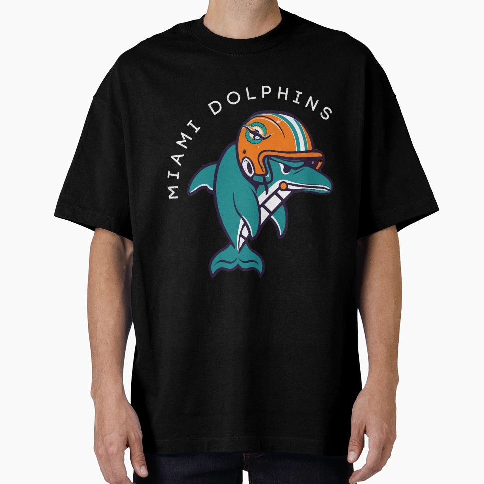 Art Miami Dolphins T-Shirt - Custom Art Print for Adults - T-Shirt, Sweatshirt, Hoodie