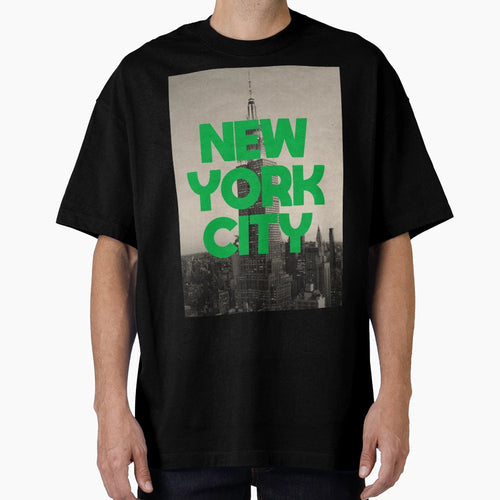 Green Nyc Paper City T-Shirt - Novelty Apparel Unisex - T-Shirt, Sweatshirt, Hoodie