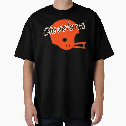 Cleveland Football T-Shirt - Custom Art Print Men Women - T-Shirt, Sweatshirt, Hoodie