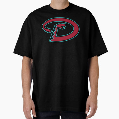Red Black And Teal D Snake T-Shirt - Novelty Apparel for Adults - T-Shirt, Sweatshirt, Hoodie
