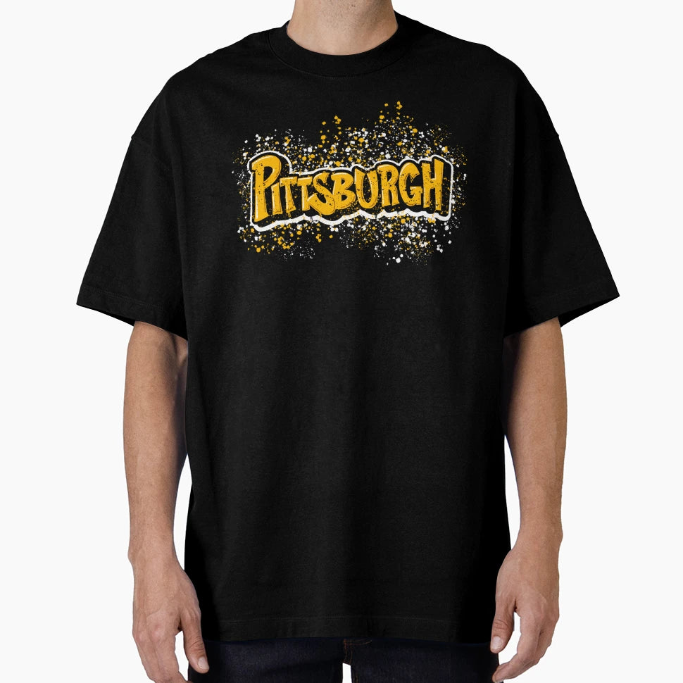 Pittsburgh Graffiti 2 T-Shirt - Trendy Graphic for Adults - T-Shirt, Sweatshirt, Hoodie