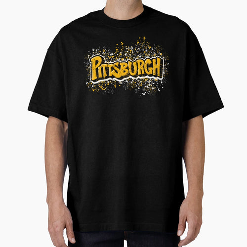 Pittsburgh Graffiti 2 T-Shirt - Trendy Graphic for Adults - T-Shirt, Sweatshirt, Hoodie
